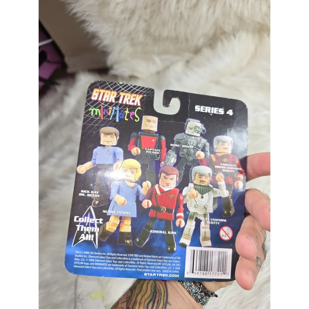 2 Star Trek MiniMates Series 4 Variant New And Sealed